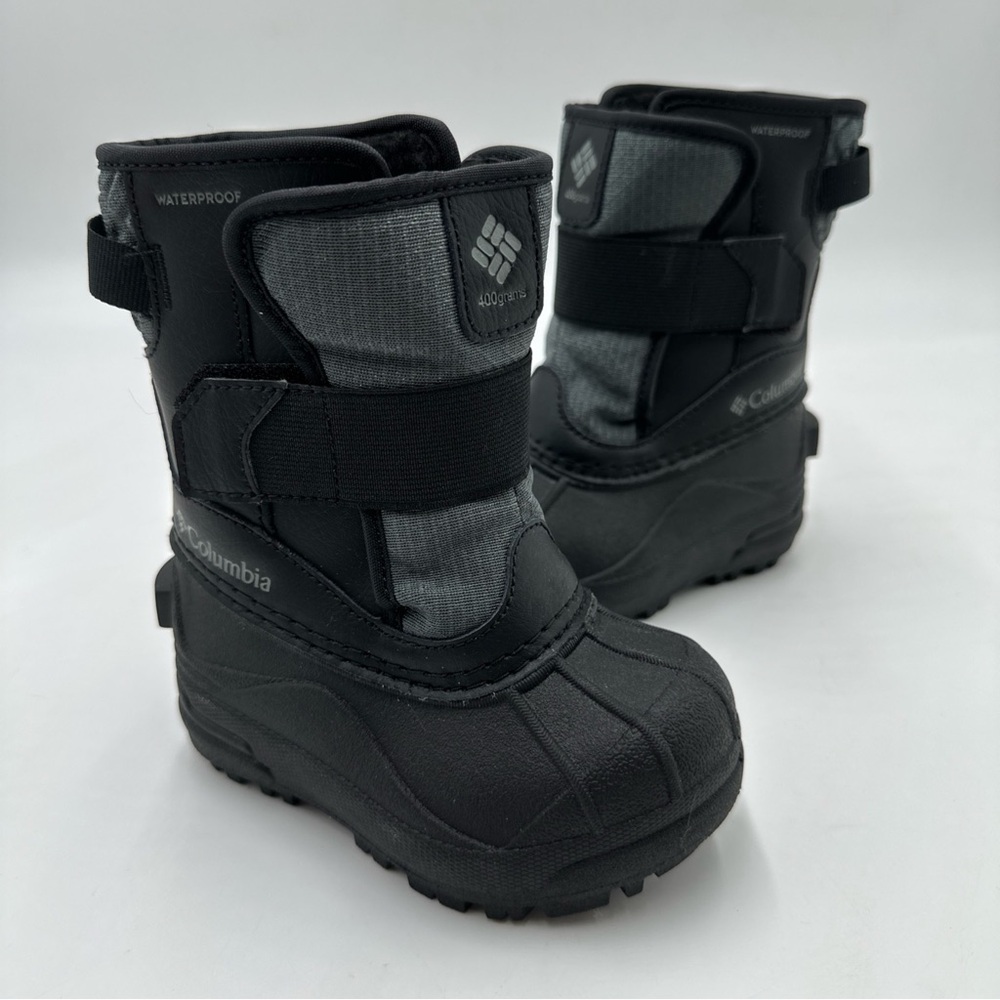 Columbia Bugaboot Celsius Toddler Boots Size 7 Waterproof Winter Black